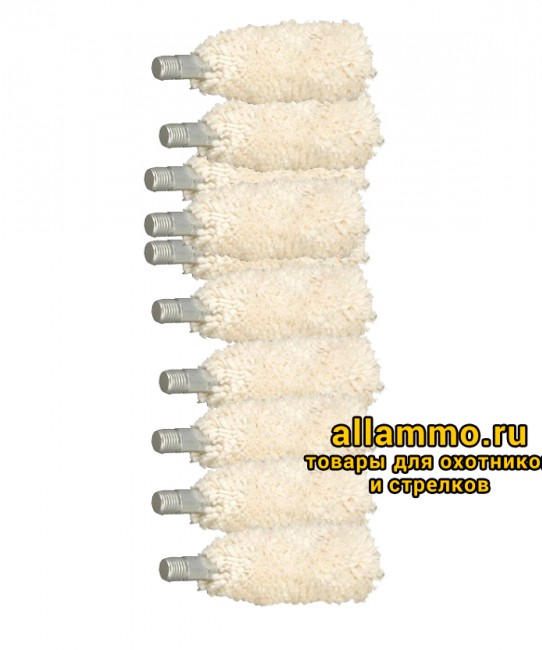 Ерш-пуховка Tipton Bore Mop 10 &12 Gauge 10 шт.