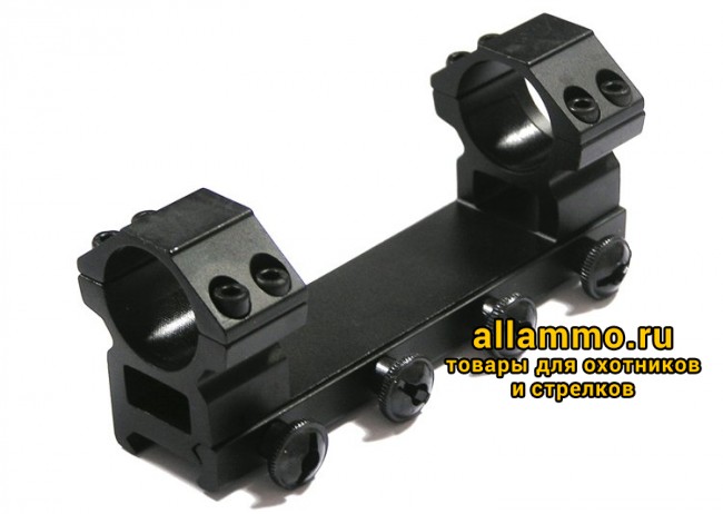 Кронштейн-моноблок Combat кольца 30мм на Weaver ВН=40мм (21/30/40)