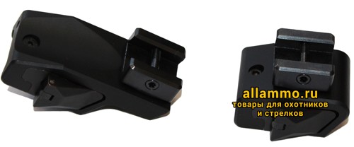 25041 51-LM-15-25-200 Б/с кронштейн Innomount на раздельных основаниях под LM-шину для установки на Weaver/Picatinny (Германия)