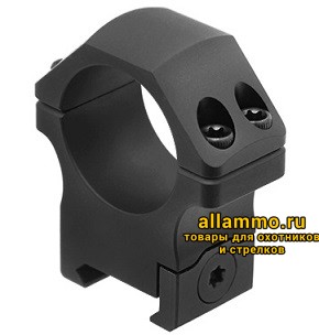 Кольца UTG PRO® Weaver/Picatinny, диаметр 26мм, высота 15мм (RWU012515)