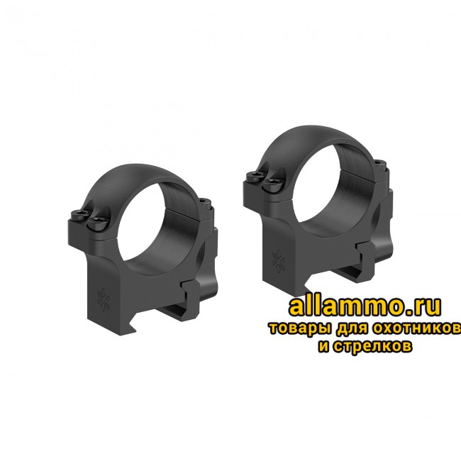 Быстросъемные кольца  Vector Optics 30мм, Weaver, низкие H=19мм, (XASR-SQ11)