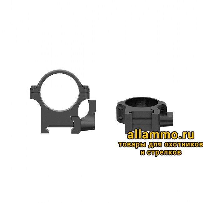 Быстросъемные кольца  Vector Optics 30мм, Weaver, низкие H=19мм, (XASR-SQ11)