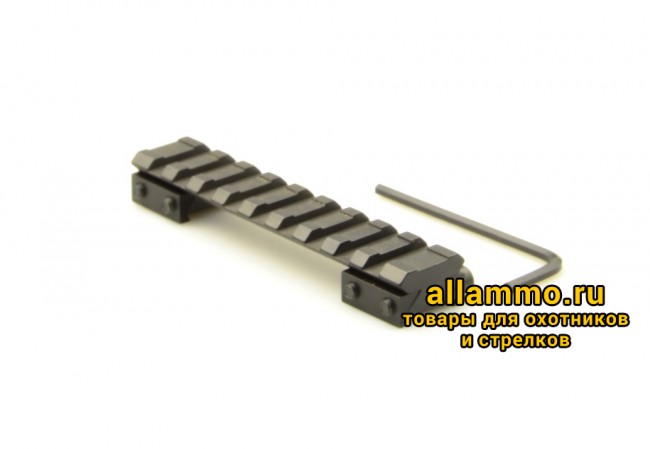 Планка KOZAP Picatinny/Weaver на CZ-527 стальная (единое) (No.68)