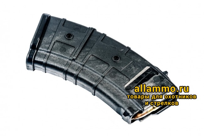 Магазин Pufgun на ВПО-133/Сайга-МК/М (без сухаря) 7,62х39 20 патронов, (возм. укорочения)
