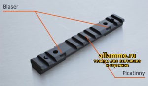 csm_innomount_multirail_blaser_02_148ad0318b-300x174.jpg 12-PT-800-00-026 Планка Picatinny - Blaser Multirail Innomount на Picatinny - Blaser - Mauser Mod. K98 (ohne Wulst)