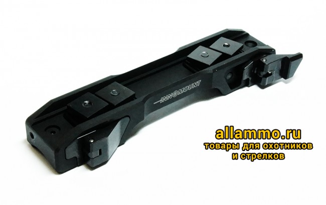 b24686a9b98e8877f1edc20b16efa026.jpg 50-SR-10-00-800 Быстросъемный кронштейн Innomount с вехним основанием под SR-шину для установки на Blaser (Германия)