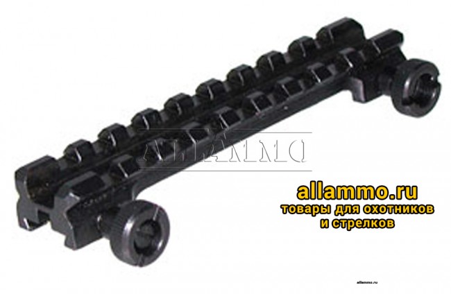 454 База weaver Лось-7м на ласточкин хвост 8-12мм (73мм между крепежём)