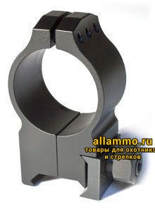Крепления Warne TACTICAL (кольца 30мм) на weaver очень высокие Extra High 616M