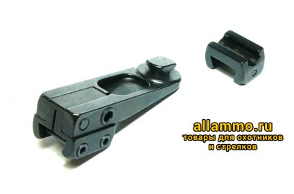 6138.0x280.jpg 416/0050 Задняя нога поворотного кронштейна Apel EAW под LM-призму c основаниями на CZ 537,550 BH=5мм