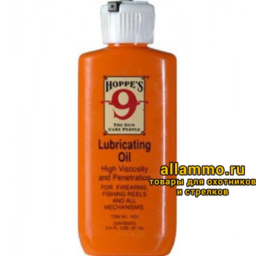 Масло оружейное повышенной вязкости Hoppe`s масленка 120 мл