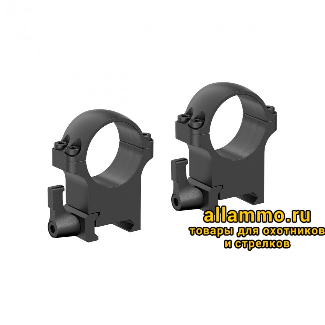 Быстросъемные кольца  Vector Optics 30мм, Weaver, средние H=21мм (XASR-SQ12) 