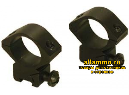 Кольца Combat 30мм на Weaver ВН=40мм (21/30/40)