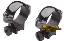 pic_12712b.jpg 420076 Кольца Burris .22 Deluxe pair (steel) 1'' высокие, на планку 12мм