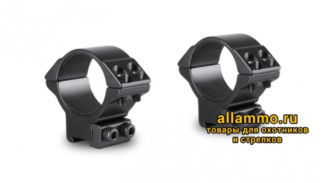 Кольца Hawke на 30мм на планку 9-11мм средние (22107)