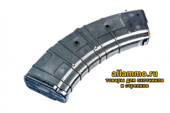 Магазин Pufgun на ВПО-133/Сайга-МК/М (без сухаря) 7,62х39 30 патронов, (возм. укорочения)