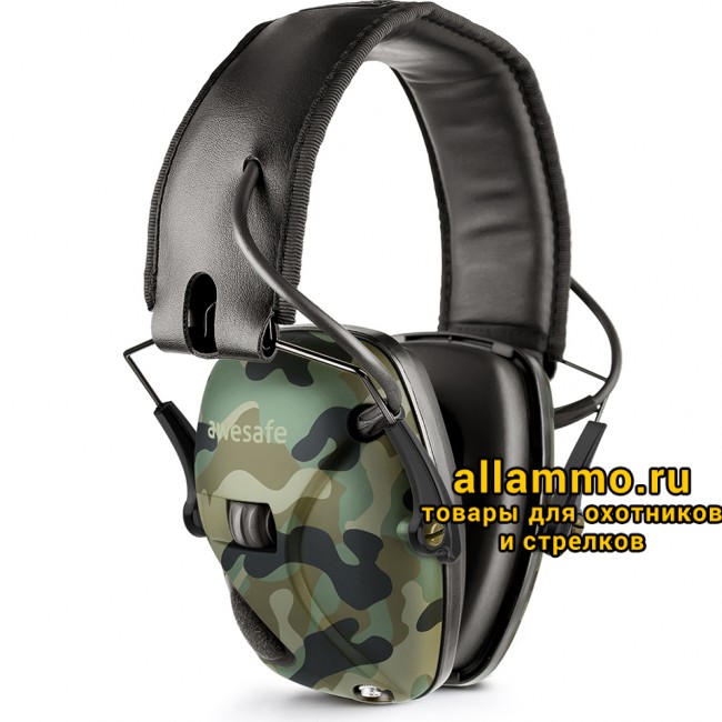 Активные наушники Awesafe камуфляж