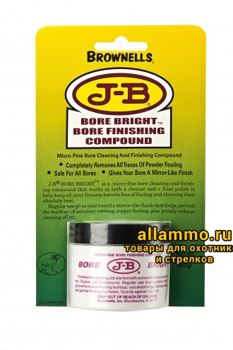 Паста полировочная Brownells J-B Bore Bright 57г