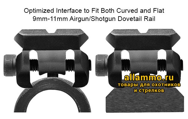 70696.5000.jpg Кронштейн UTG Weaver 14 слотов, для призмы 9-11мм с выносом (MNT-DTW145)