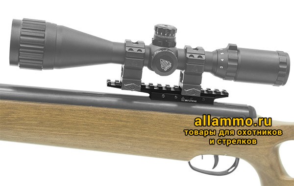 70697.5000.jpg Кронштейн UTG Weaver 14 слотов, для призмы 9-11мм с выносом (MNT-DTW145)