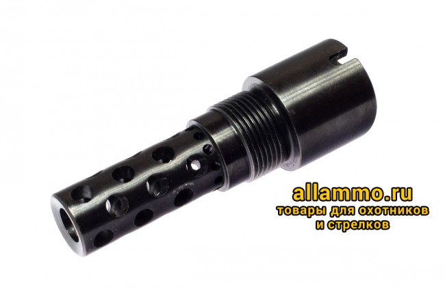 Реактивный ДТК BRT Dual Brake T24 для АК-12/Сайга-TR (92 мм, наружная резьба 24х1,5R, внутренняя байонет)