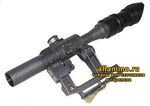 Оптический прицел Беломо ПОСП 4x24 на Сайга/Вепрь/АК