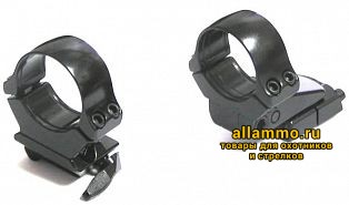 de76e0e44c74850cd47a20fb18ff1c9b.jpg 500-05047 Быстросъемные поворотные кольца Apel EAW 30мм с основаниями на Brno/CZ-550 KR=26мм BH=17мм