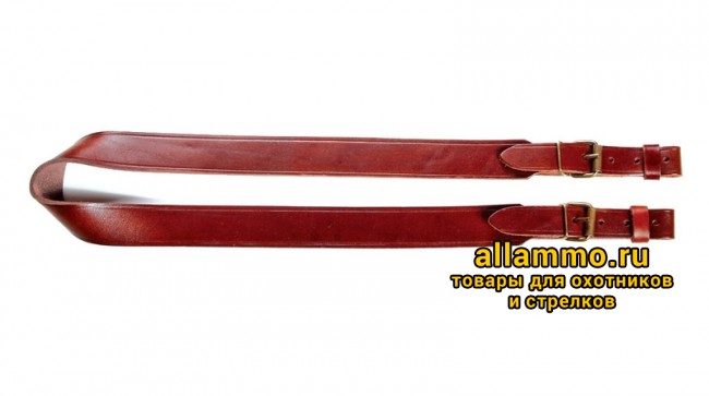 bb_f1f804666667151ff67529245f5ddc2c_1408962087.jpg (Р-11) VEKTOR Ремень для ружья из натуральной кожи ширина 30 мм
