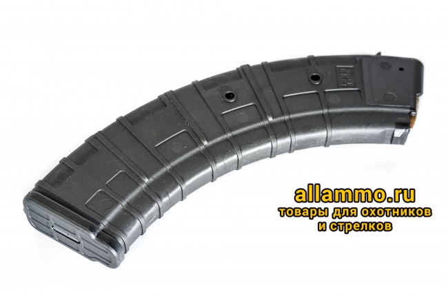 Магазин Pufgun на ВПО-133/Сайга-МК/М (без сухаря) 7,62х39 40 патронов, (возм. укорочения)