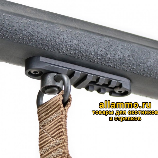 Кронштейн Atlas Picatinny для установки сошек и QD антабок (BT15)