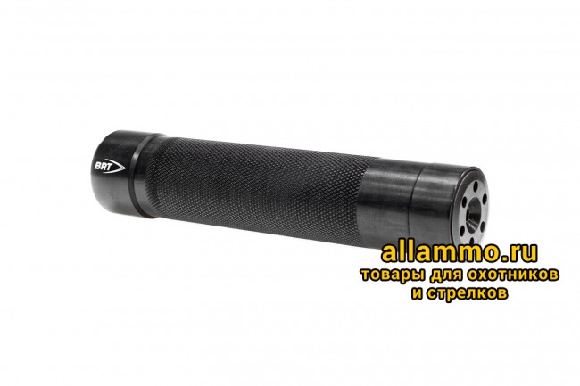 73569-1 Реактивный ДТКП закрытого типа BRT Tactical для AR-15/M4, кал. 223/5,45 (200мм, резьба 1/2"-28 UNEF, п/п 7 мм ⌀ 42 мм)