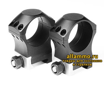 (A267) Титановые кольца Nightforce LF 30 mm на Picatinny, высота 1.265``, 6 винтов (INTERMEDIATE HIGH)