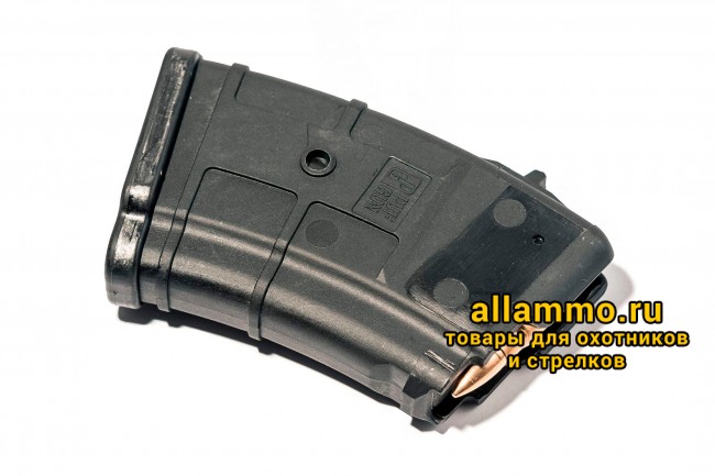 Магазин Pufgun на ВПО-136/АК/АКМ/Сайга (с сухарем) 7,62х39 10 патронов