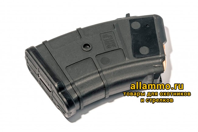 Магазин Pufgun на ВПО-136/АК/АКМ/Сайга (с сухарем) 7,62х39 10 патронов