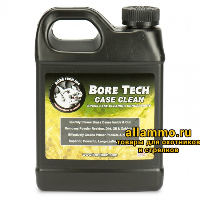 c991928b66de9c2a95772d64e84b047f.jpg Bore Tech  CASE CLEAN - средство для очистки латунных гильз, 950мл. (BTCS-21032)