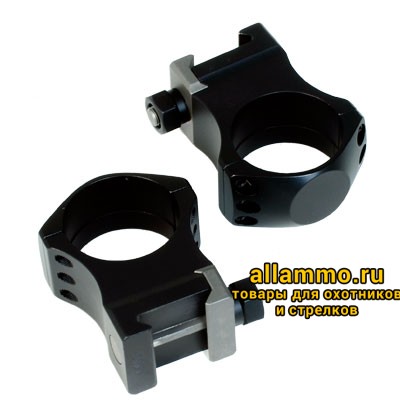 (A216 ) небыстросъемные кольца UltraLite 34мм, 6 винтов, на Picatinny , высота 1.5` (Ultra High)