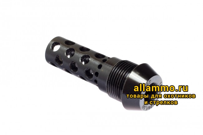 Реактивный ДТК BRT Dual Brake T24 для Sabatti (62мм, внутренняя резьба 1/2"-20 UNF, наружная резьба 24х1,5R)