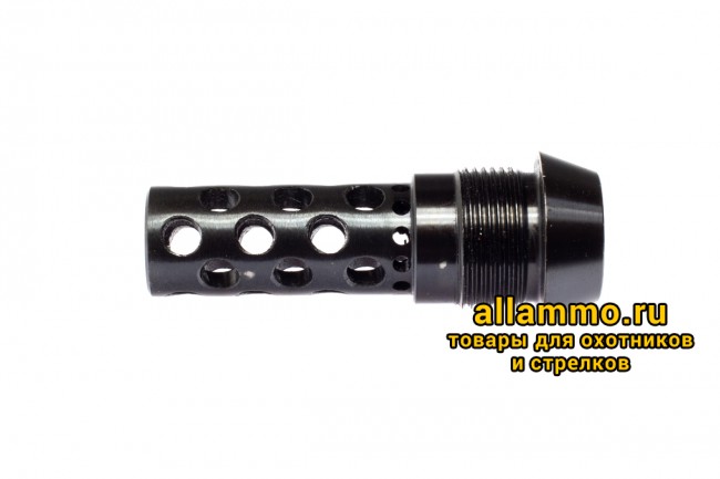 Реактивный ДТК BRT Dual Brake T24 для Sabatti (62мм, внутренняя резьба 1/2"-20 UNF, наружная резьба 24х1,5R)