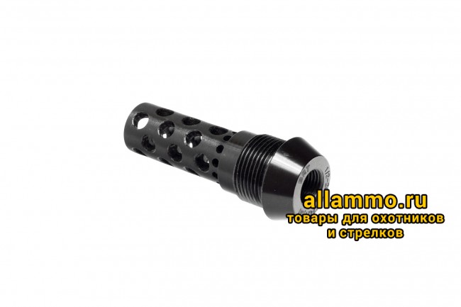 Реактивный ДТК BRT Dual Brake T24 для Sabatti (62мм, внутренняя резьба 1/2"-20 UNF, наружная резьба 24х1,5R)