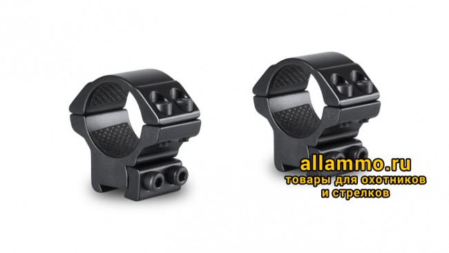 Кольца Hawke на 26мм на планку 9-11мм низкие (22100)