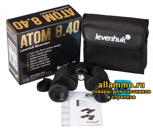 Бинокль Levenhuk Atom 8x40