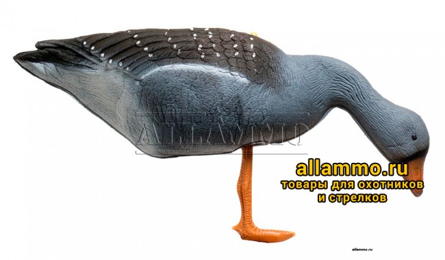 Комплект мягких чучел гусей Гуменников 12шт. (12x WLG01,WLG02)