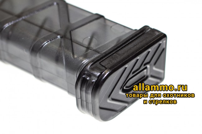 Магазин Utas Defense для Glock 9x19 на 33 патрона, прозрачный