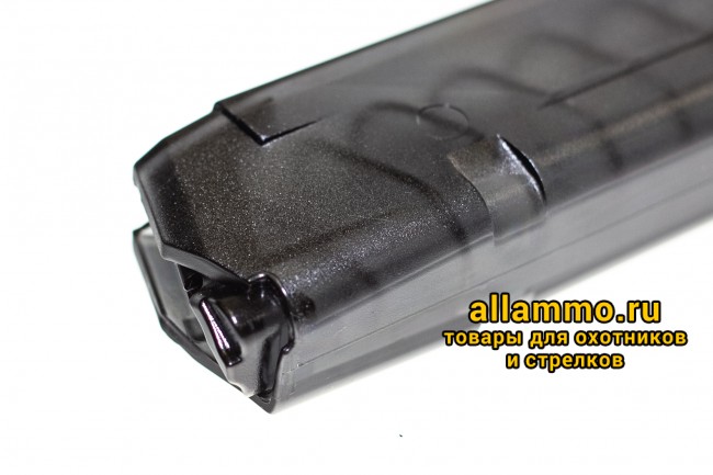 Магазин Utas Defense для Glock 9x19 на 33 патрона, прозрачный