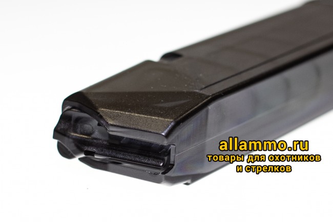 Магазин Utas Defense для Glock 9x19 на 33 патрона, прозрачный