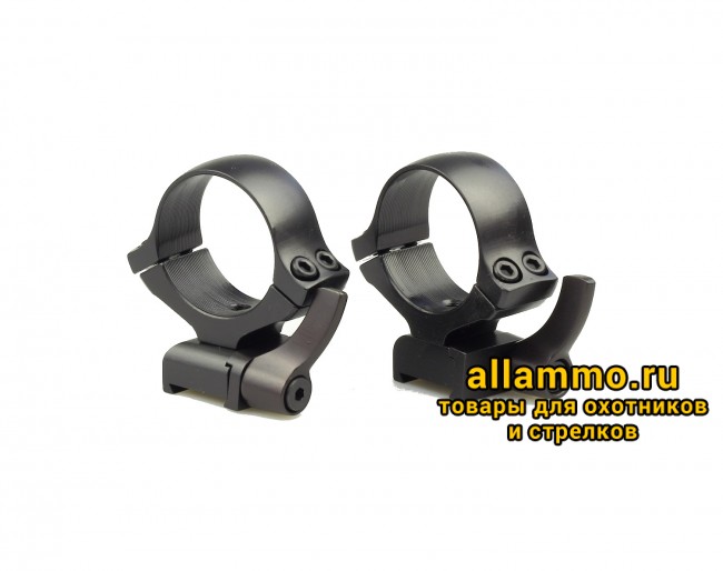 Быстросъемные кольца раздельные KOZAP CZ527 Alfa D30мм (No.64)