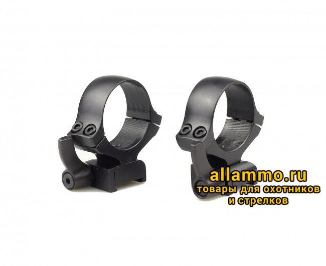 Быстросъемные кольца раздельные KOZAP CZ527 Alfa D30мм (No.64)