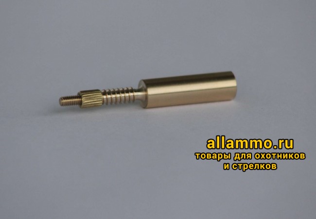 Адаптер-иголка A2S GUN № 1 (латунь, резьба мама, дюймовая, 12/28, для Dewey 30/35C)