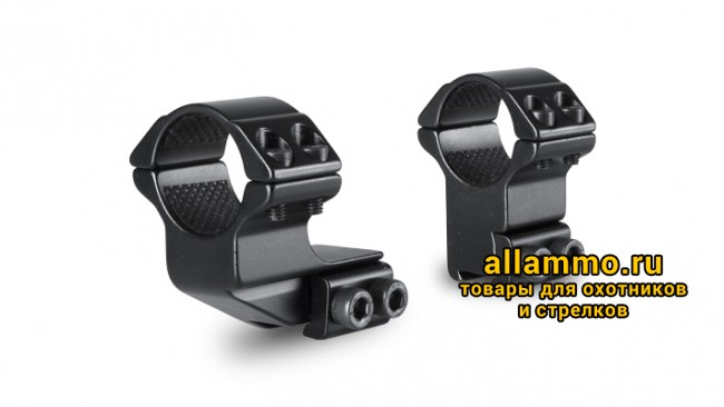 Кольца Hawke на 26мм на планку 9-11мм, с выносом, высокие (22120)