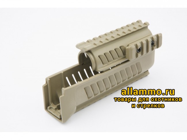 1d1c3149d0265648681e5c8422144587-800x600.jpg Цевье тактическое FAB Defense АК-47 с четырьмя планками Пикатинни для АК и Сайга