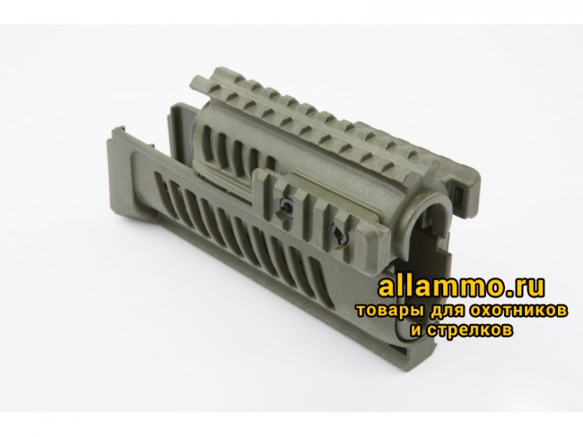 0c12e0eedb048f849af6ab7107d07f5a-800x600.jpg Цевье тактическое FAB Defense АК-47 с четырьмя планками Пикатинни для АК и Сайга